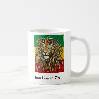 Caneca De Café 1, leão do ferro em Zion
