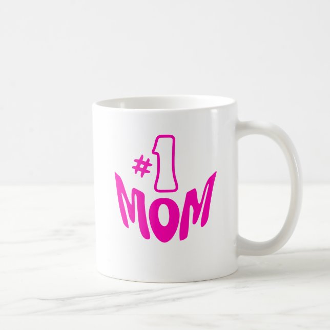 Caneca De Café #1 Mãe - O Melhor dos Melhores (Direita)