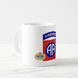 CANECA DE CAFÉ 1RUA BN 504TH INFANTRY 82ND AIRBORNE MUG