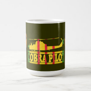 Caneca De Café 1rua da Divisão de Cavalaria AH-1G Cobra Pilot Mu
