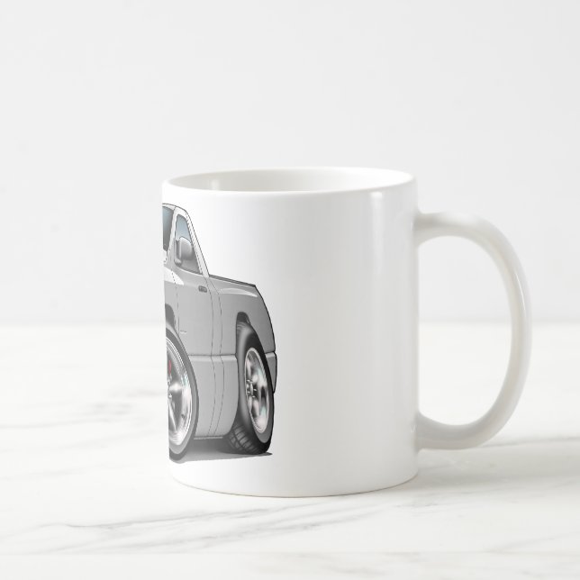 Caneca De Café 2003-08 caminhão da prata da ram de Dodge (Direita)