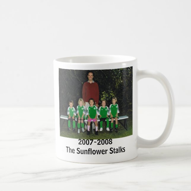 Caneca De Café 2007-2008 as hastes do girassol (Direita)