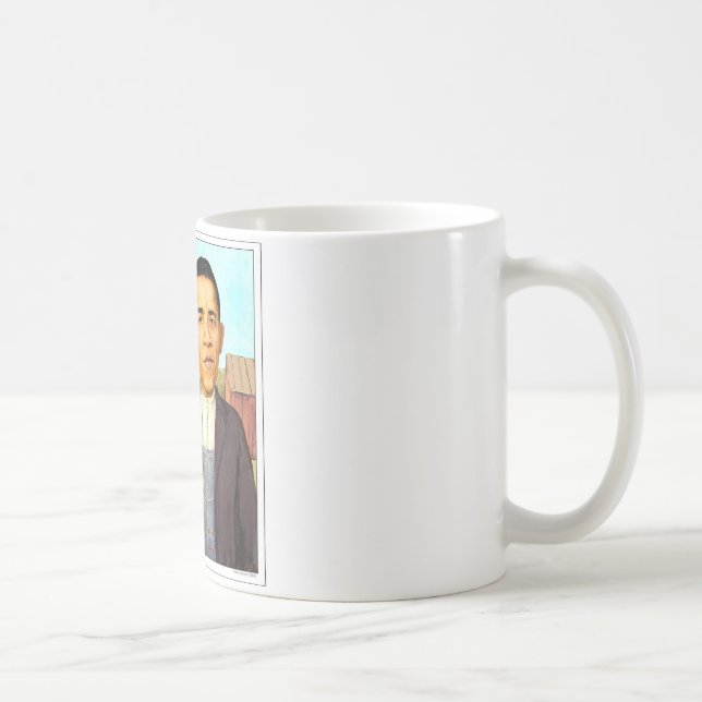 Caneca De Café 2008 gótico americano (Direita)