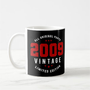 Caneca De Café 2009 All Original Parts, Limited Edition, Vintage