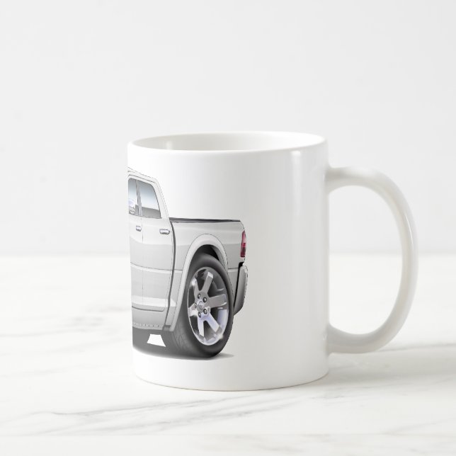 Caneca De Café 2010-12 caminhão branco duplo da ram (Direita)