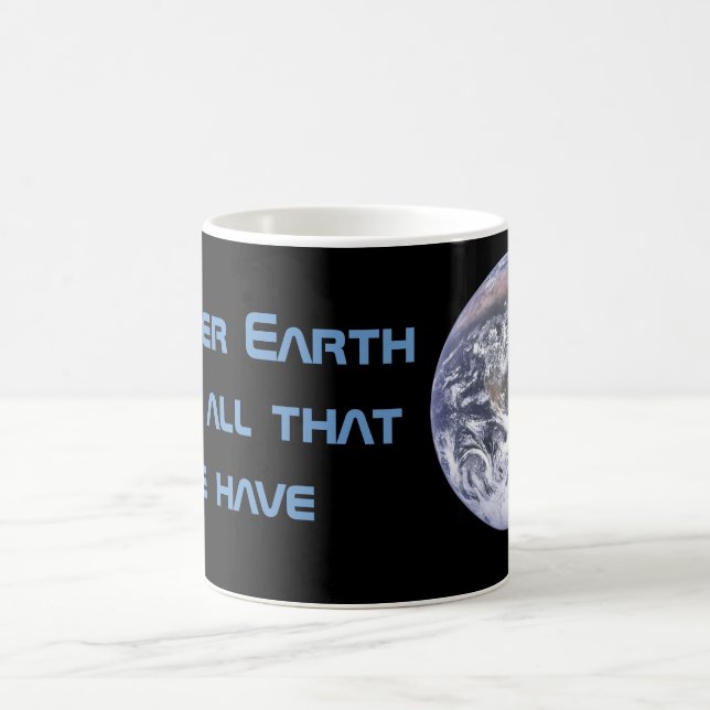 Caneca De Café 2012 Mãe Terra ela é tudo o que temos (Centro)