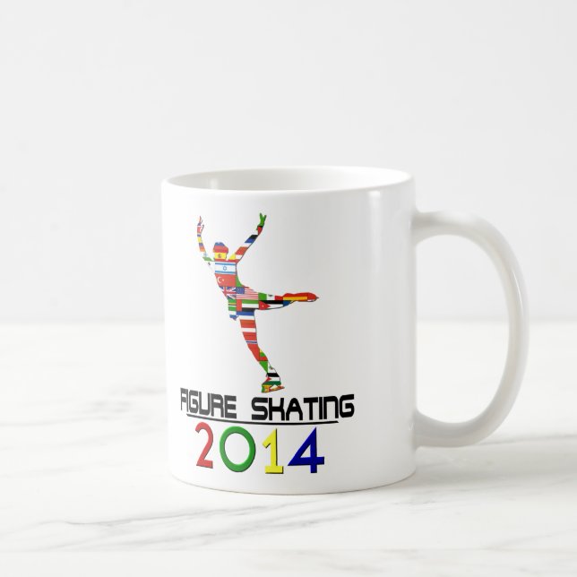 Caneca De Café 2014: Patinagem artística (Direita)