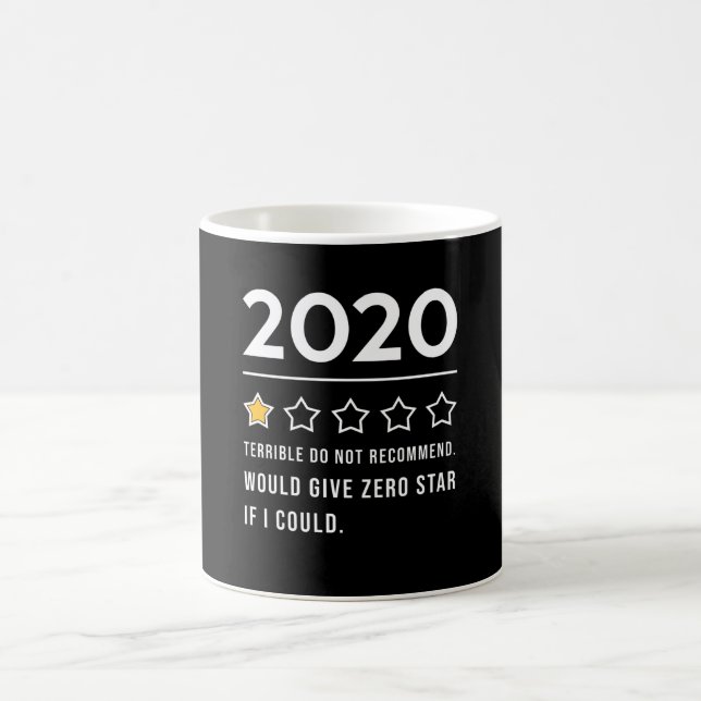 Caneca De Café 2020 1 Classificação nas Estrelas (Centro)