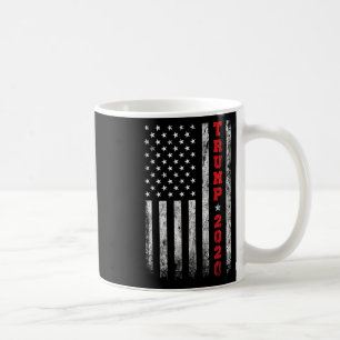 Caneca De Café 2020 American Flag Vintage