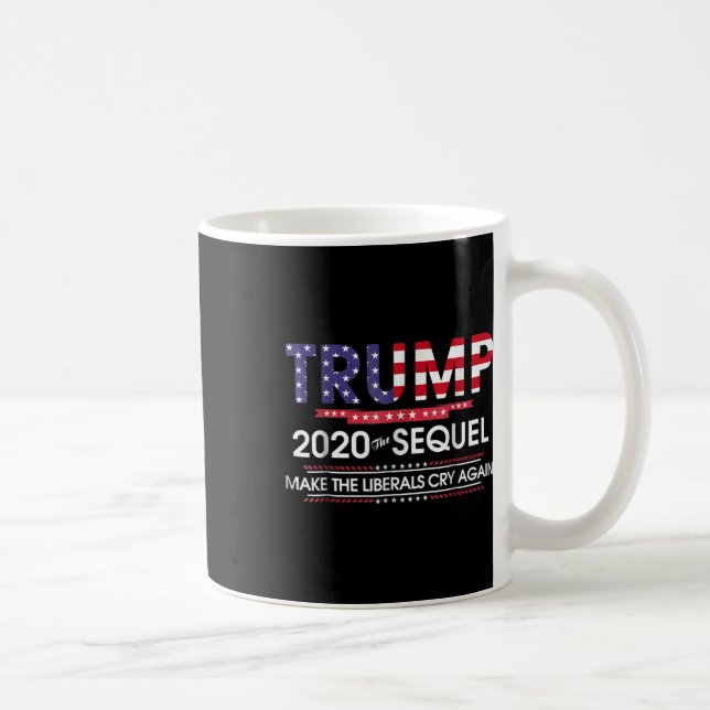 Caneca De Café 2020 O Sequência Faça Liberais Chorarem Novamente  (Direita)