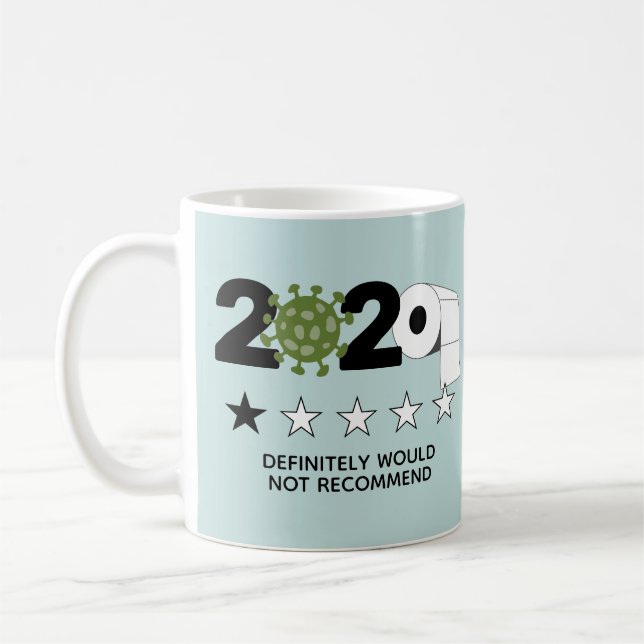Caneca De Café 2020 - One Star Rating Não Recomendaria (Esquerda)