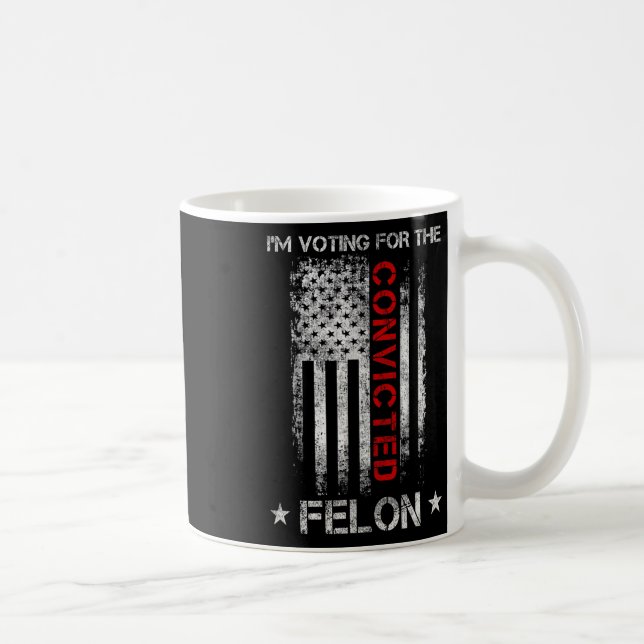 Caneca De Café 2024 condenado Felon7 (Direita)
