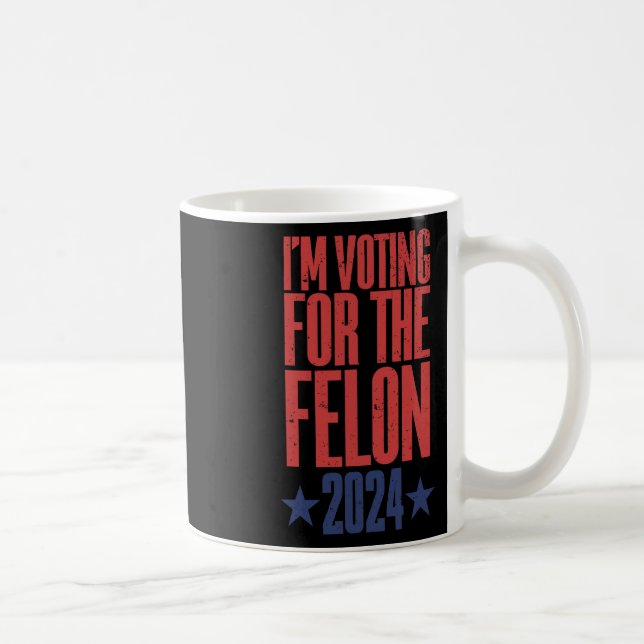 Caneca De Café 2024 condenado Felon9 (Direita)