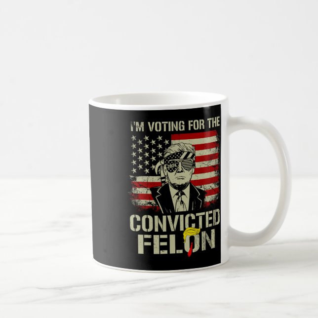 Caneca De Café 2024 Felon condenado3 (Direita)