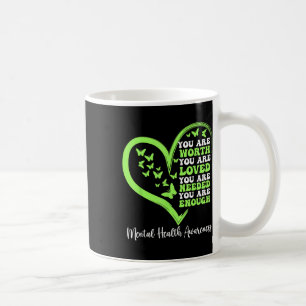 Caneca De Café 2025 Lei de Saúde Mental do Guerreiro de Suporte M