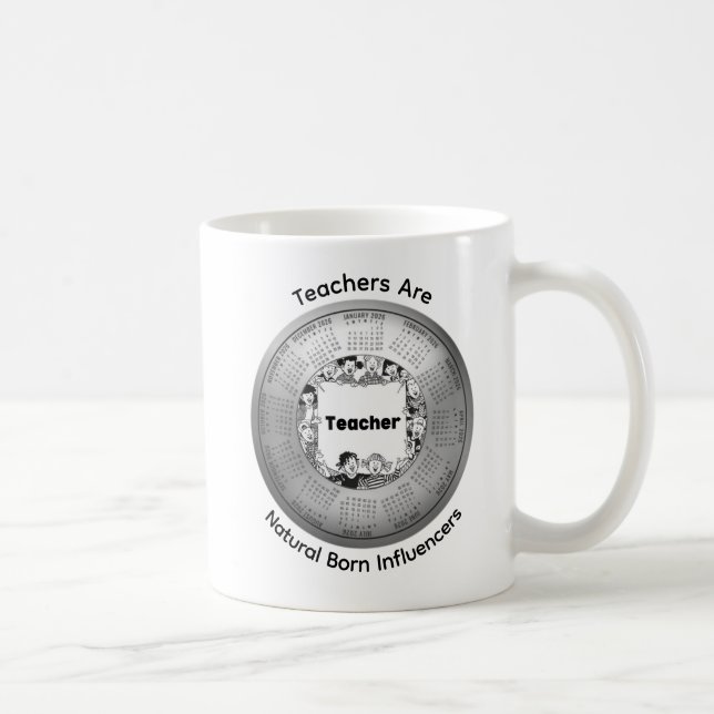 Caneca De Café 2026 Professores São Influenciadores Natos Café  (Direita)