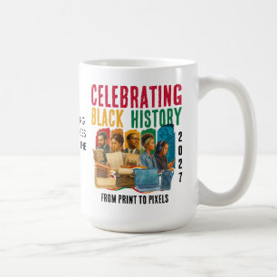 CANECA DE CAFÉ 2027 CELEBRANDO VOZES ATRAVÉS DO TEMPO HISTÓRIA NE