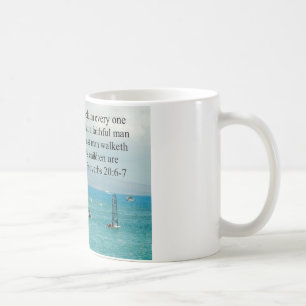 Caneca De Café 20:6 dos provérbio - presente da escritura de 7