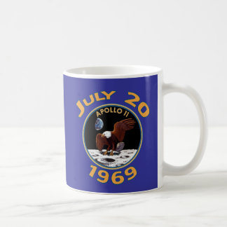 Caneca De Café 20 de julho de 1969 missão de Apollo 11 à lua
