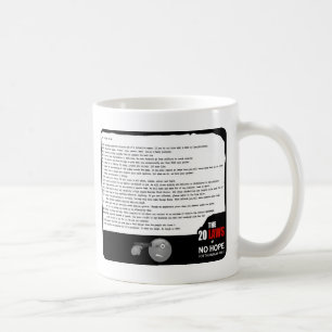 Caneca De Café 20 leis de nenhuma esperança