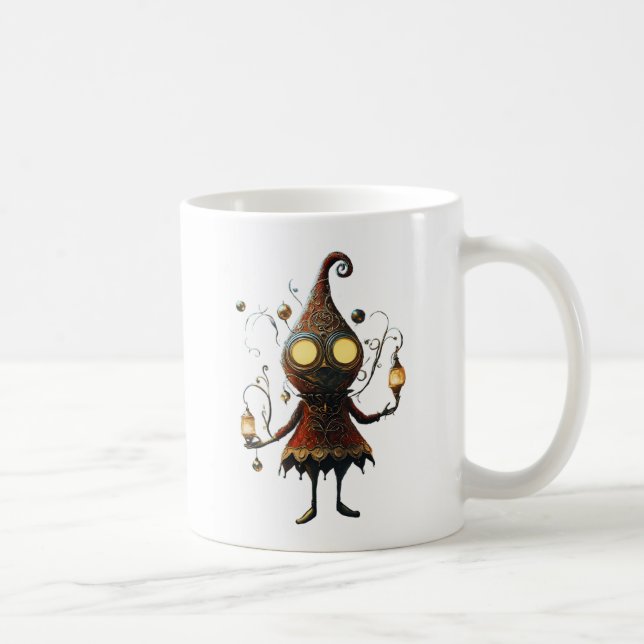 Caneca De Café *~* 21 Fantasioso Brilho Divertido Mágico Natal AP (Direita)