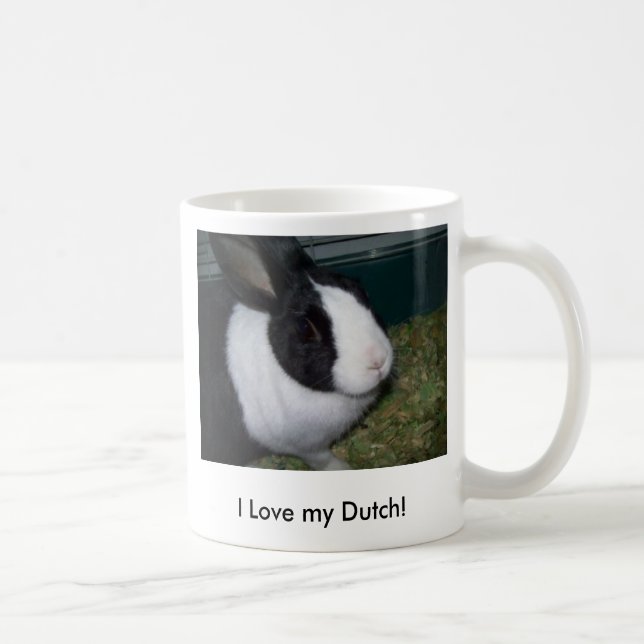 Caneca De Café 233_1215, eu amo meu Dutch! (Direita)