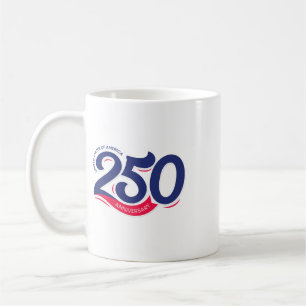 Caneca De Café 250º Aniversário América Semiquincentenário EUA J