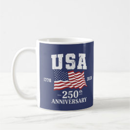 Caneca De Café 250º Aniversário dos EUA