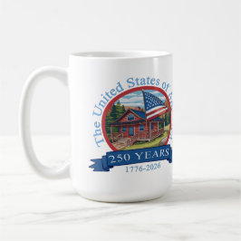 Caneca De Café 250º Aniversário Estados Unidos