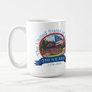Caneca De Café 250º Aniversário Estados Unidos