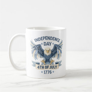 Caneca De Café 250º Dia da Independência 1776