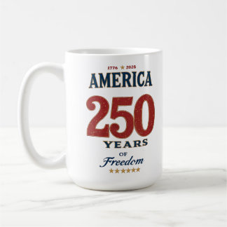 Caneca De Café 250º Liberdade da América 1776 Celebração Aniv