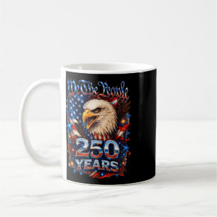 Caneca De Café 250 Aniversário EUA Águia Patriótica 250º Independ