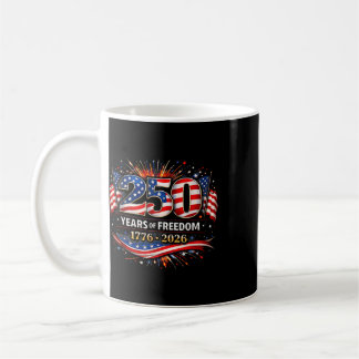 Caneca De Café 250 Anos Bandeira Americana 1776-2026 250º Anivers