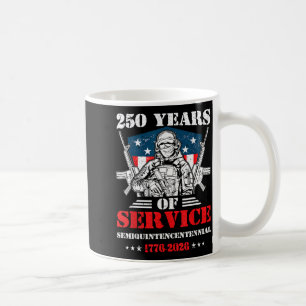 Caneca De Café 250 Anos Bandeira Americana 4 de Julho 2026 1776 H