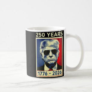 Caneca De Café 250 Anos da América Aniversário 1776 2026 250 Anos