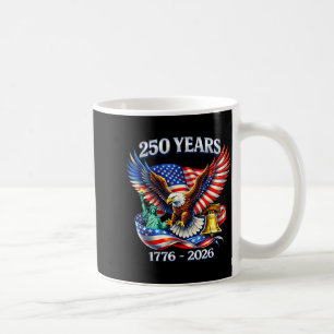 Caneca De Café 250 anos da américa aniversário 250º independência