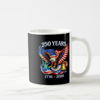 Caneca De Café 250 anos da américa aniversário 250º independência