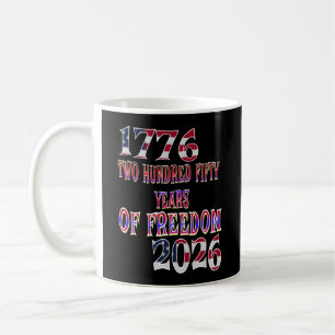 Caneca De Café 250 Anos de LIBERDADE