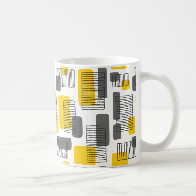 Caneca De Café 251215 - Âmbar e Cinza (Direita)