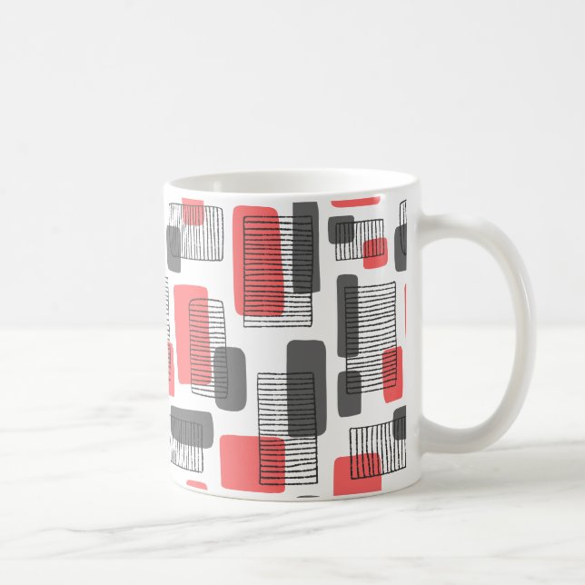 Caneca De Café 251215 - Tropical Pink and Cinza (Direita)