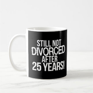 Caneca De Café 25 Casamento Aniversário 25 Anos Casamento Vinte e