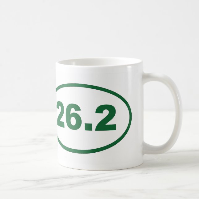 Caneca De Café 26.2 Verde (Direita)
