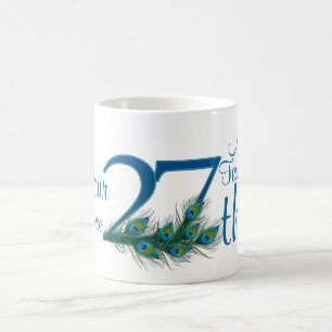 Caneca De Café # 27 - 27o aniversário de casamento ou 27o