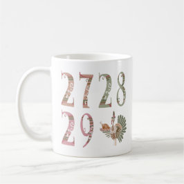 Caneca De Café 27 28 29 Peru | Compartilhamento de Bênçãos na Com