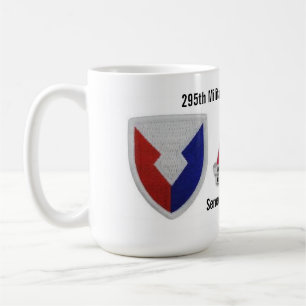 Caneca De Café 295.a Companhia Militar de Polícia Seneca Army De