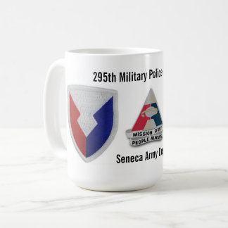 Caneca De Café 295th Depósito do exército do Seneca da empresa da