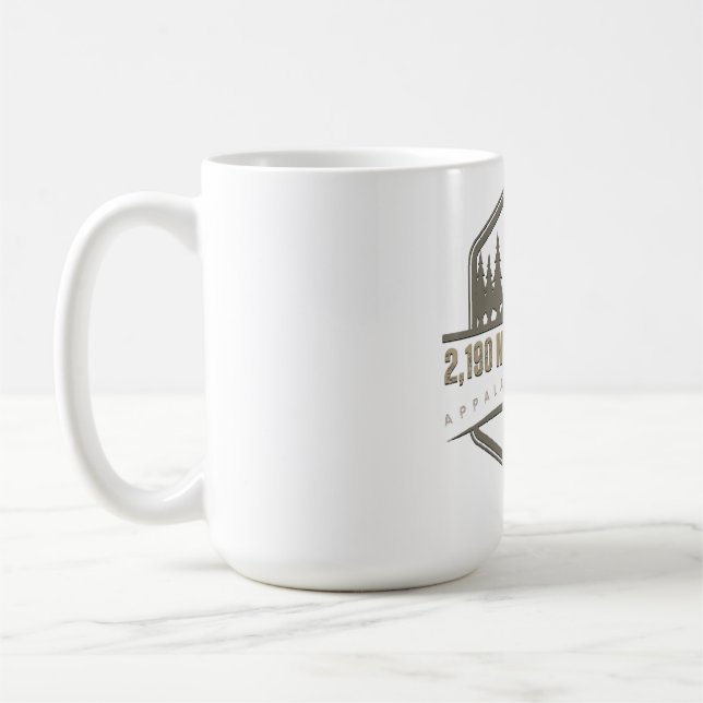 Caneca De Café 2.190 Milhas de Caminho Mágico - Appalachian (Esquerda)