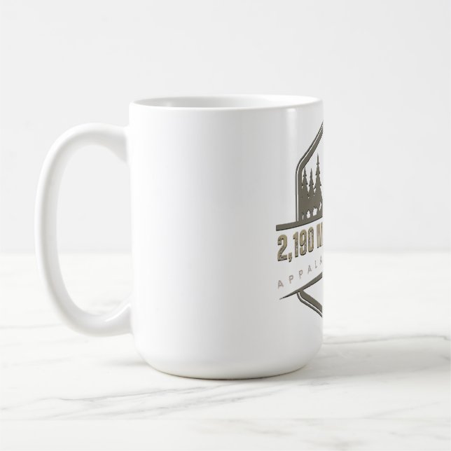 Caneca De Café 2.190 Milhas de Caminho Mágico - Appalachian (Esquerda)