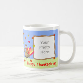 Caneca De Café 2-Foto para o Bebê de Ação de Graças